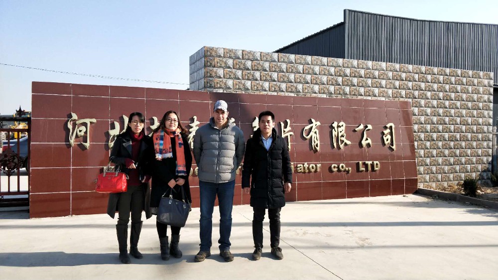 國(guó)外客戶(hù)到公司實(shí)地驗(yàn)廠(chǎng)